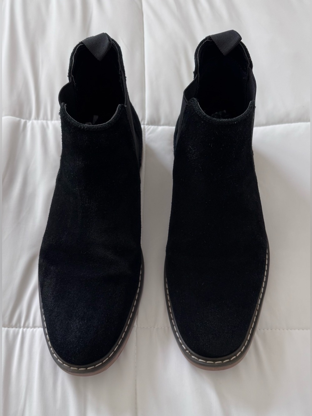 Abound Black Suede Chukka Boots Men Size 9”